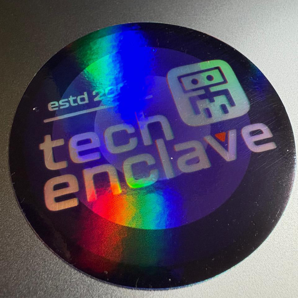 Holographic Patch Sticker