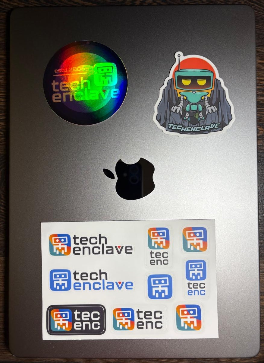 TechEnclave Robo Island Sticker