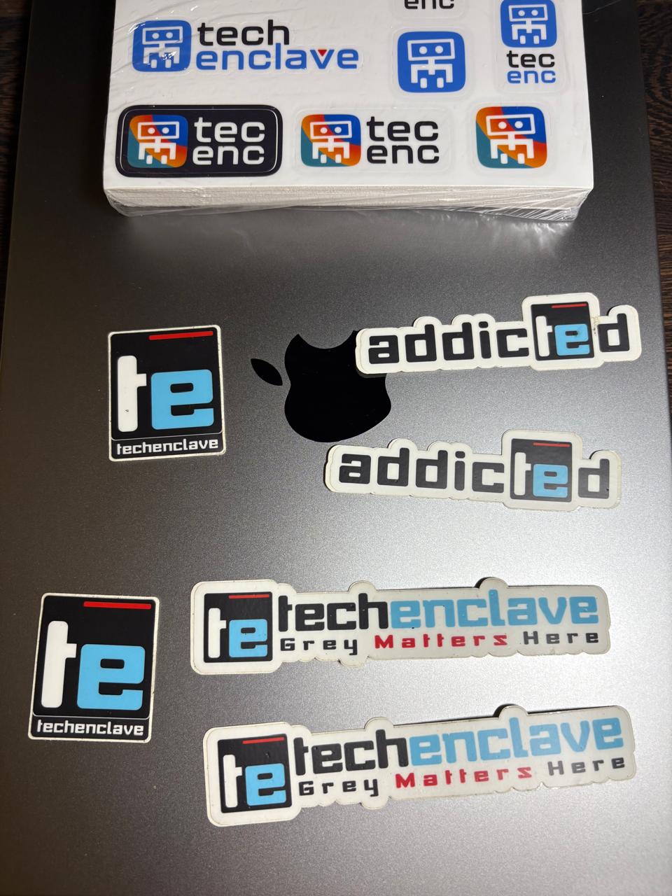 TechEnclave Original 3-Piece Sticker Set