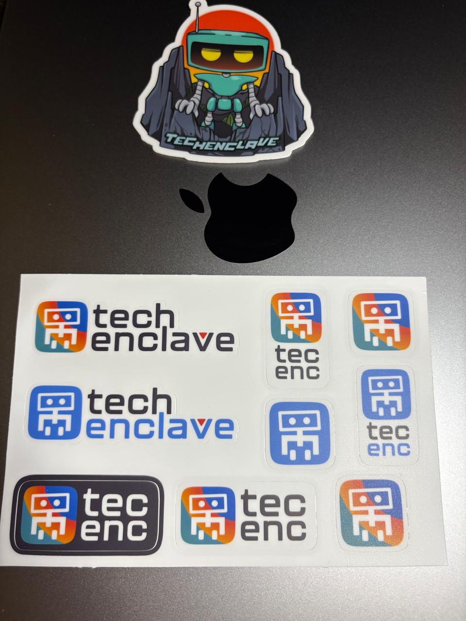 TechEnclave Robo Island Sticker